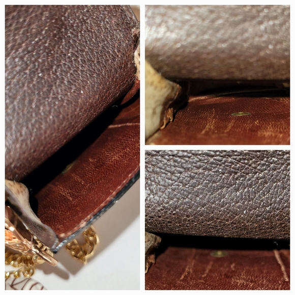 SOLD Gucci Card Case Wallet Micro Crossbody Customized Vintage - Picture 3 of 16